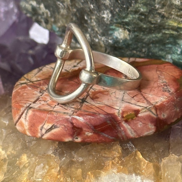 Artisan vintage sterling silver ring - Picture 2 of 7